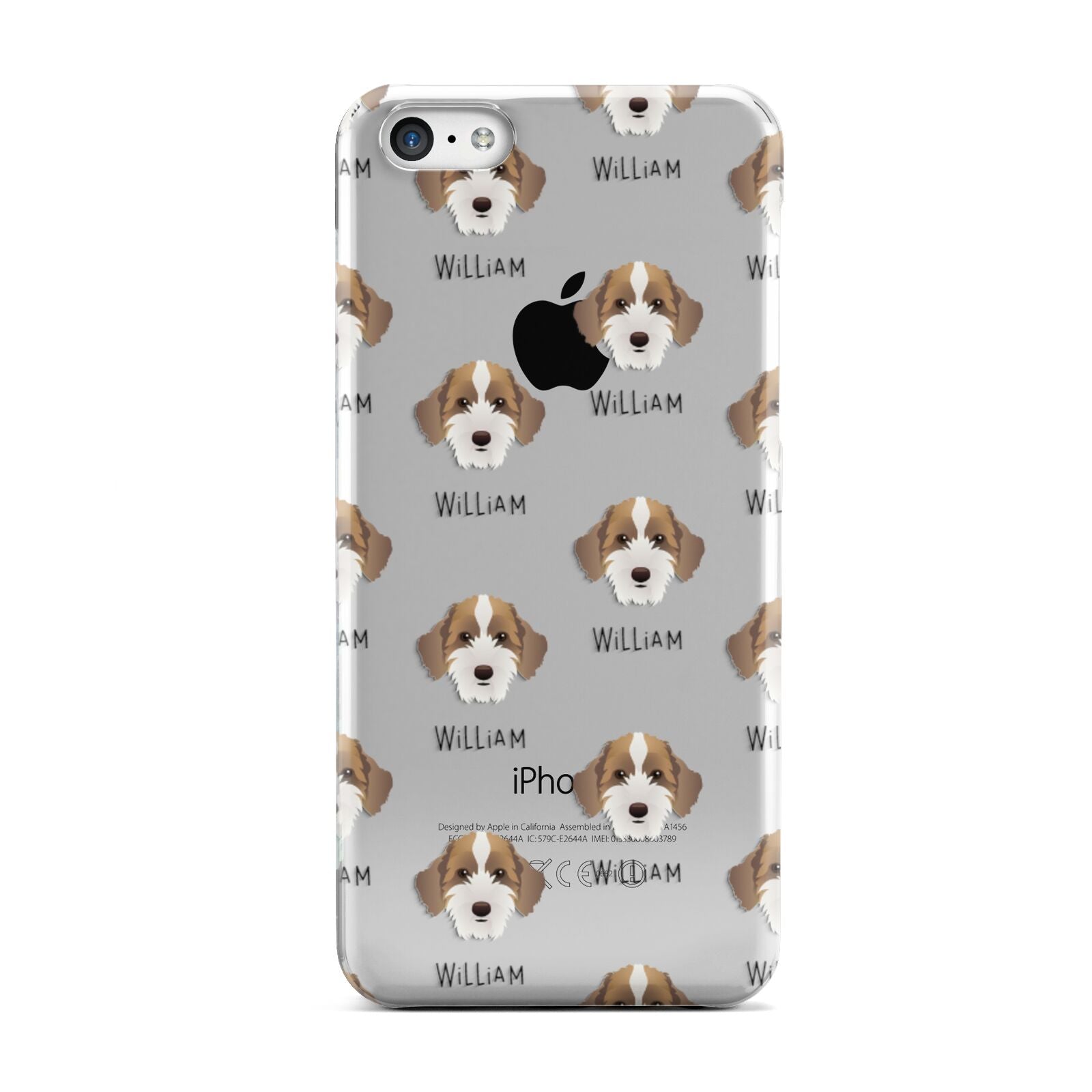 Sproodle Icon with Name Apple iPhone 5c Case