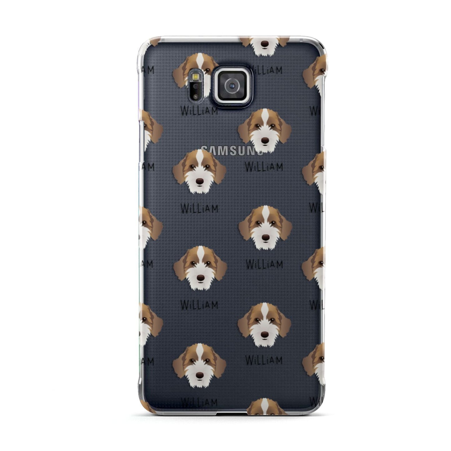 Sproodle Icon with Name Samsung Galaxy Alpha Case