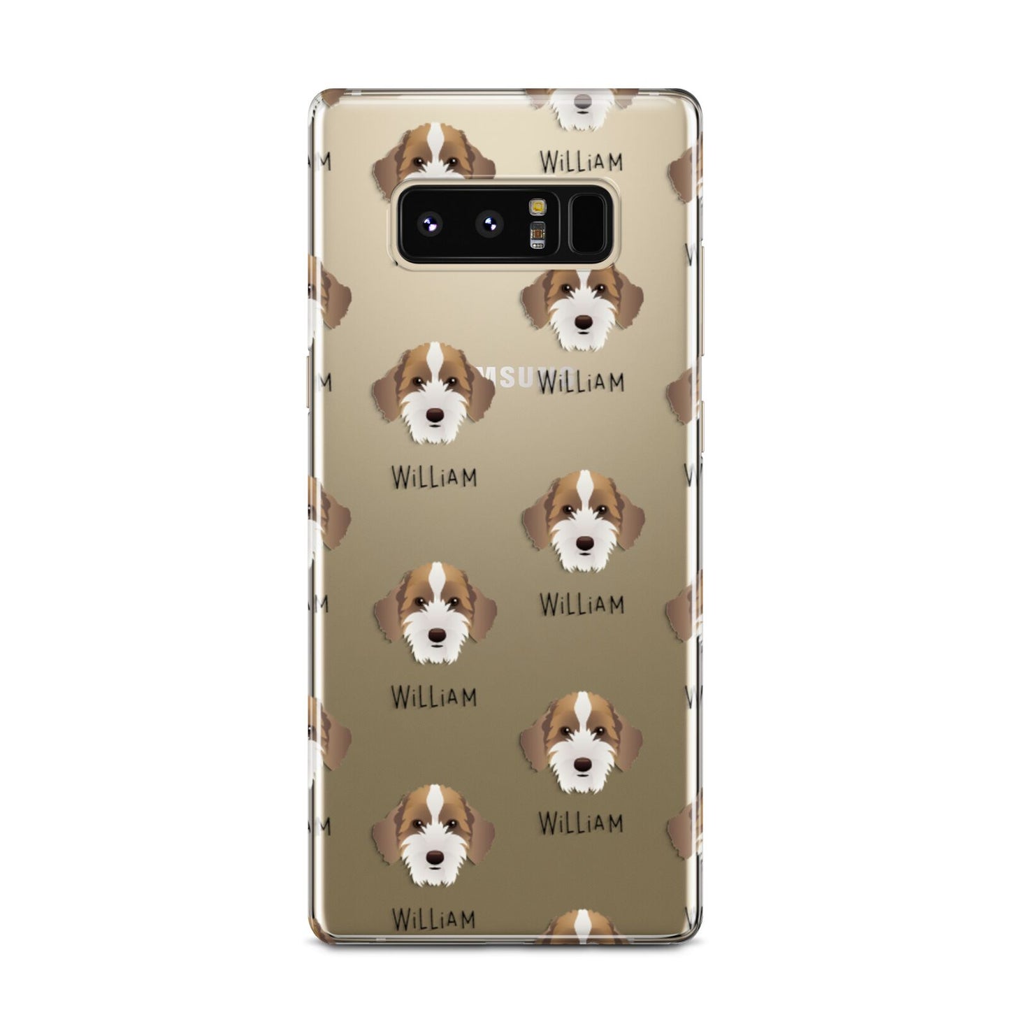 Sproodle Icon with Name Samsung Galaxy Note 8 Case