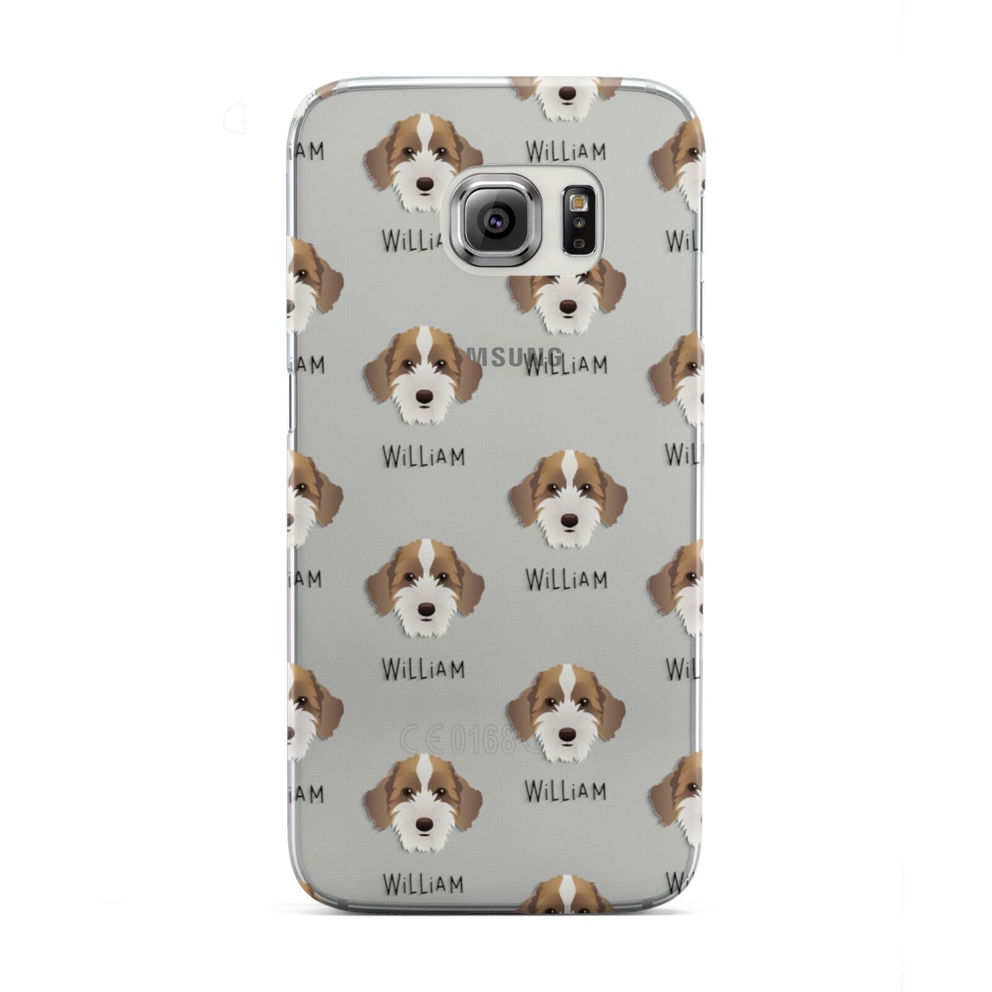 Sproodle Icon with Name Samsung Galaxy S6 Edge Case