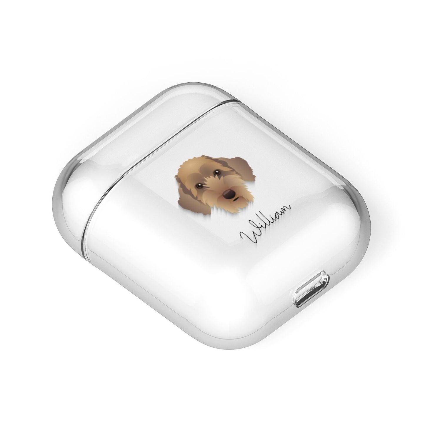 Sproodle Personalised AirPods Case Laid Flat