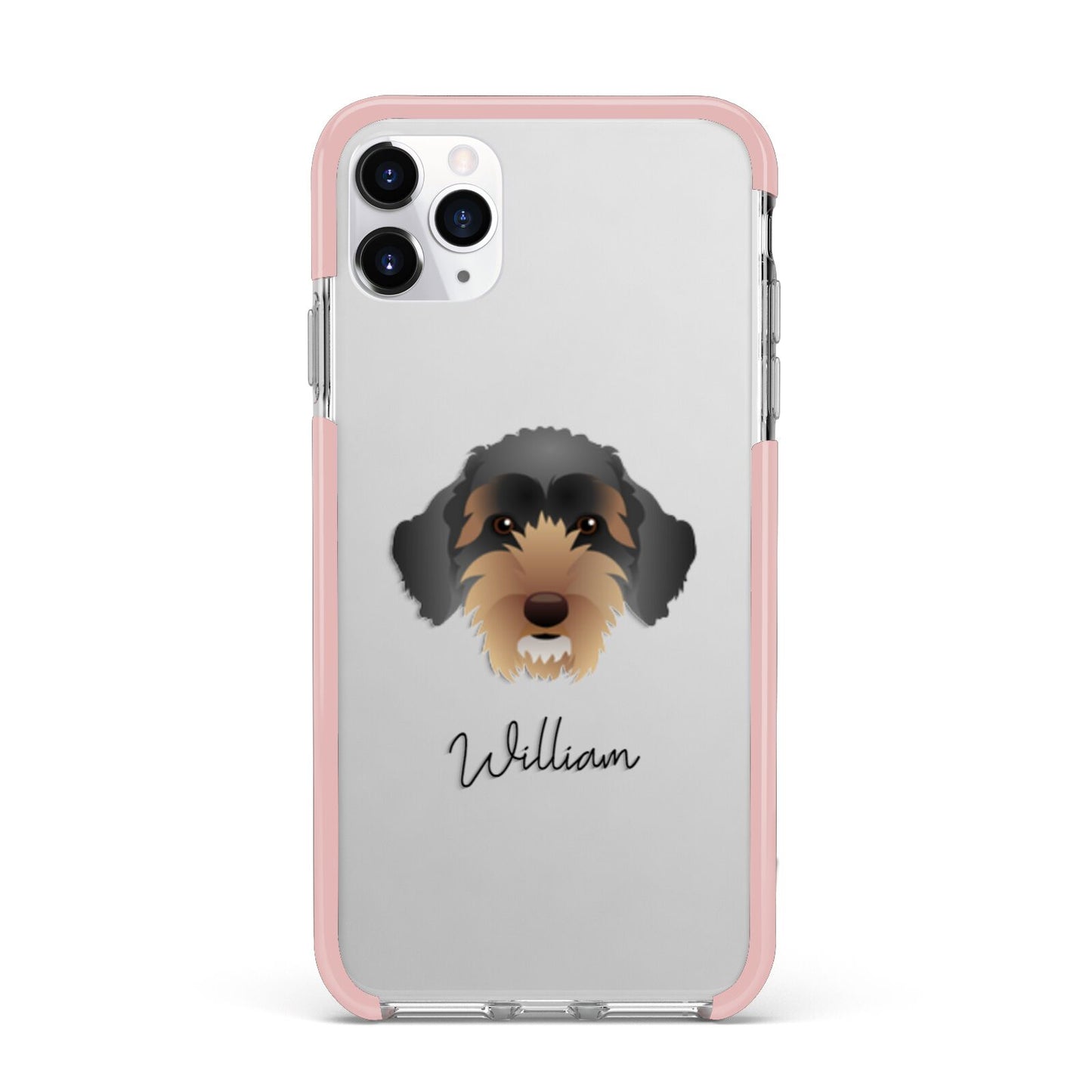 Sproodle Personalised iPhone 11 Pro Max Impact Pink Edge Case
