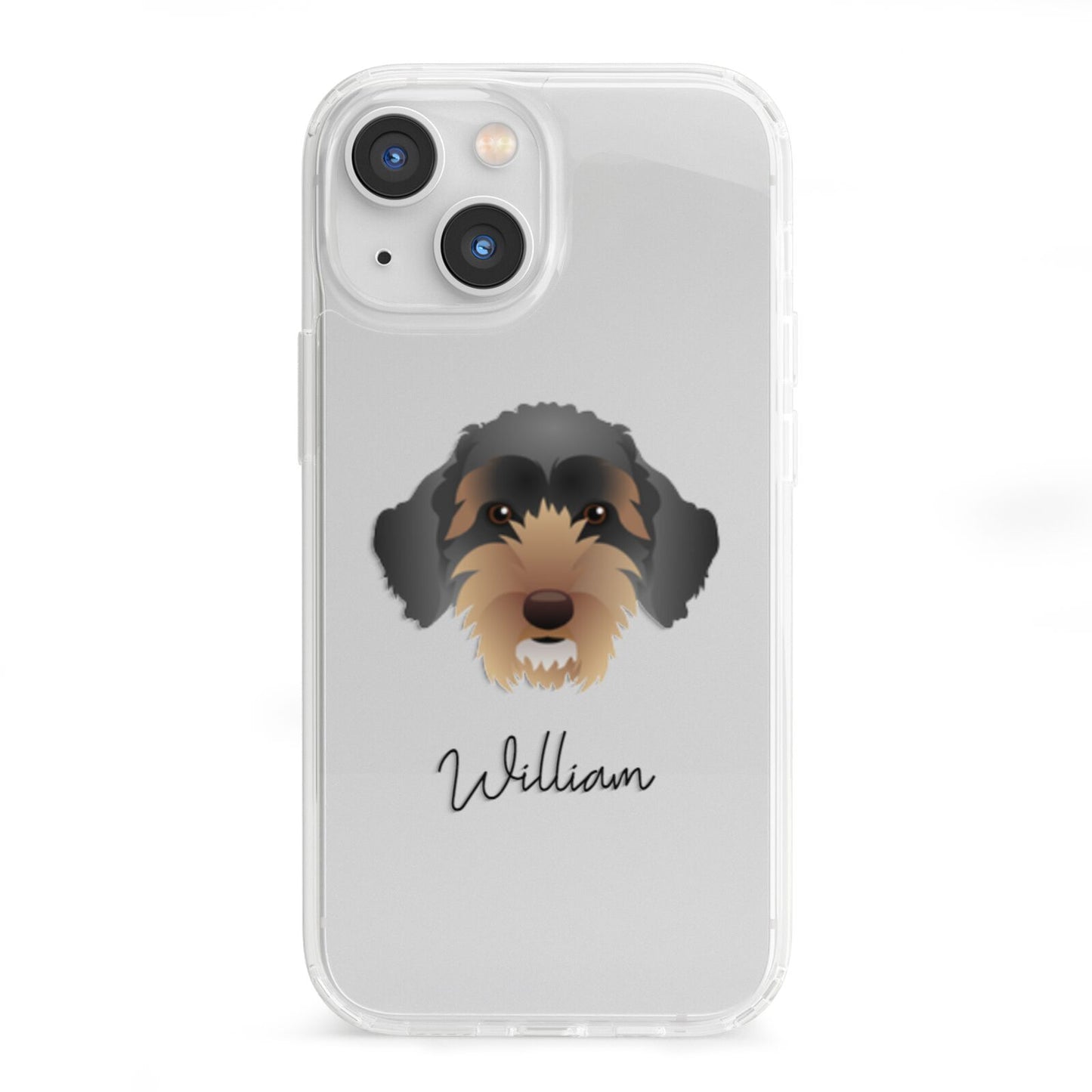 Sproodle Personalised iPhone 13 Mini Clear Bumper Case