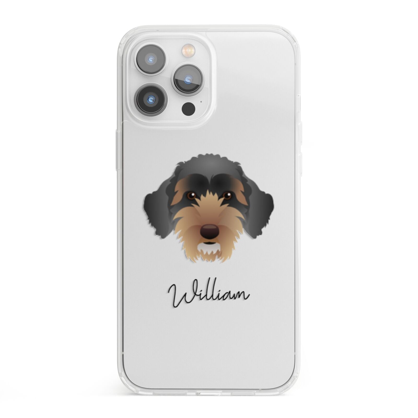 Sproodle Personalised iPhone 13 Pro Max Clear Bumper Case