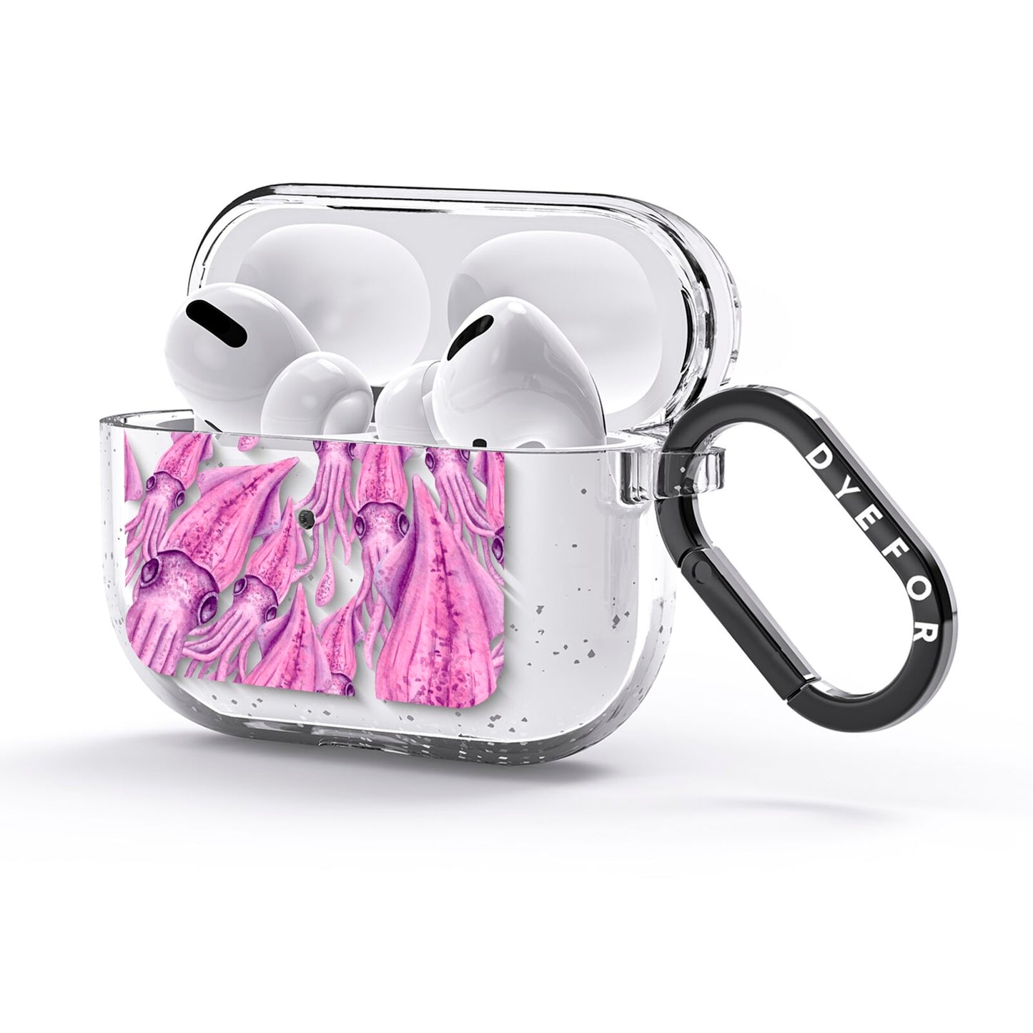 Squid AirPods Glitter Case 3rd Gen Side Image