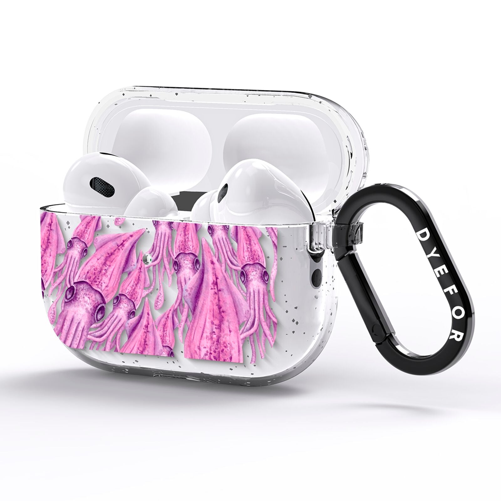 Squid AirPods Pro Glitter Case Side Image