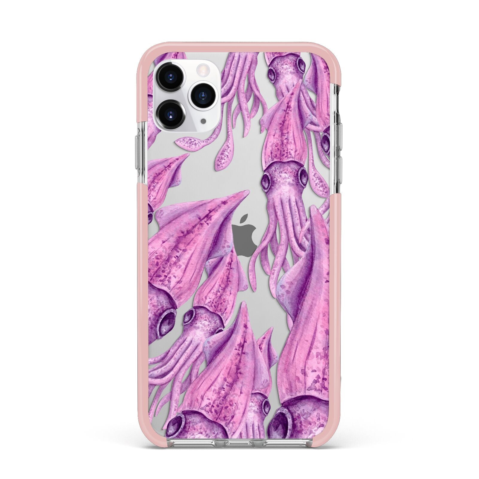Squid iPhone 11 Pro Max Impact Pink Edge Case