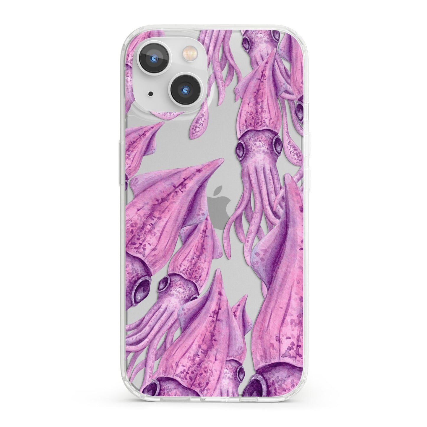 Squid iPhone 13 Clear Bumper Case