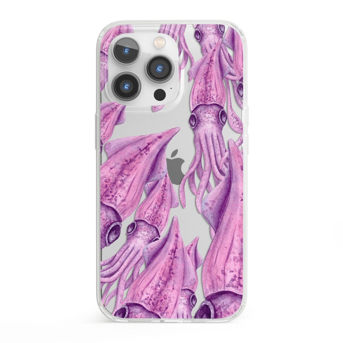 Squid iPhone 13 Pro Clear Bumper Case
