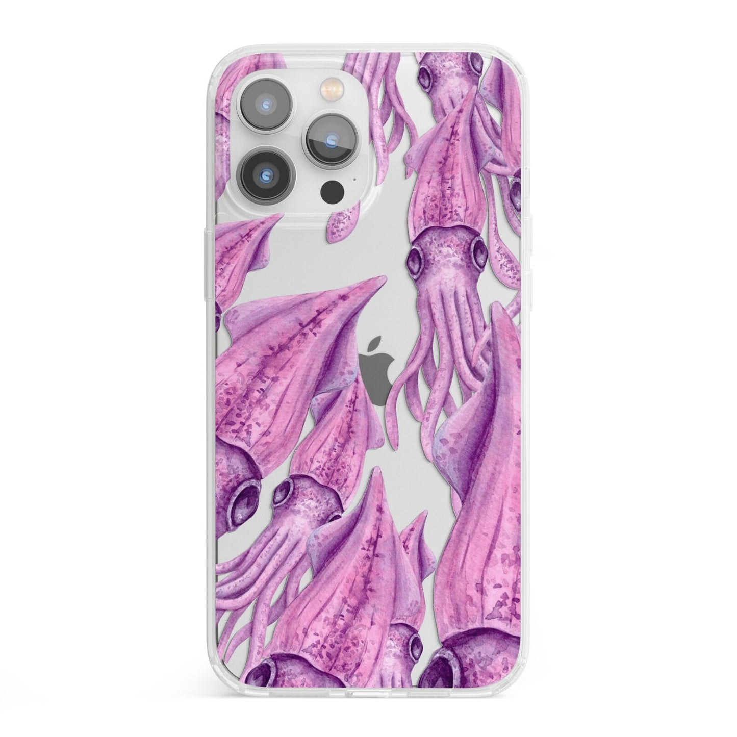 Squid iPhone 13 Pro Max Clear Bumper Case
