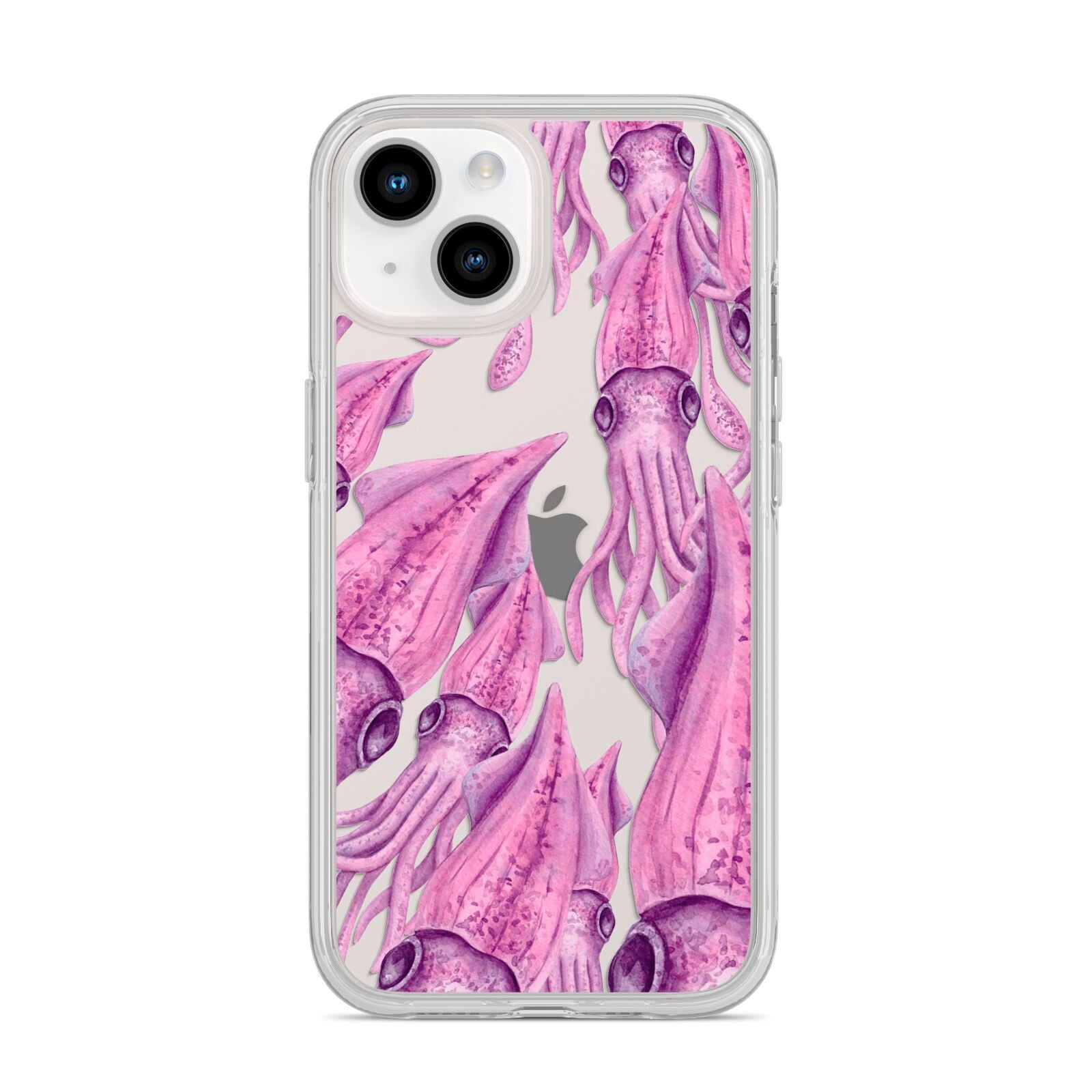 Squid iPhone 14 Clear Tough Case Starlight