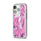 Squid iPhone 14 Pro Glitter Tough Case Silver Angled Image
