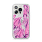 Squid iPhone 14 Pro Glitter Tough Case Silver