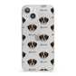 St Bernard Icon with Name iPhone 13 Clear Bumper Case