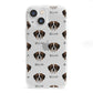 St Bernard Icon with Name iPhone 13 Mini Clear Bumper Case