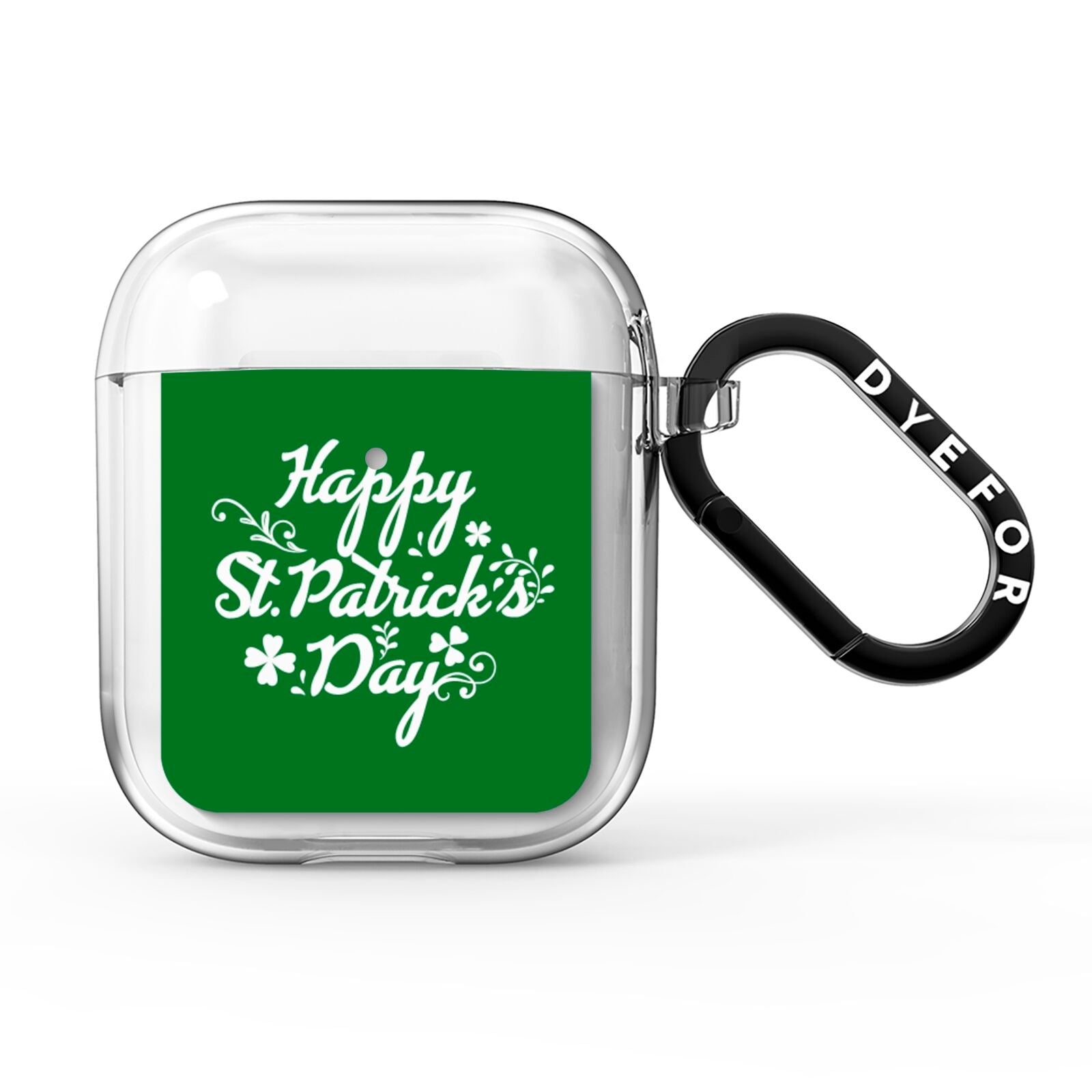 St Patricks Day AirPods Clear Case