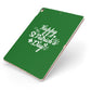 St Patricks Day Apple iPad Case on Rose Gold iPad Side View
