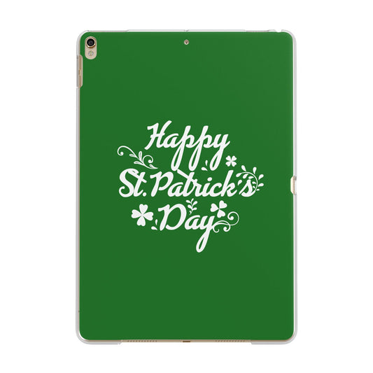 St Patricks Day Apple iPad Gold Case