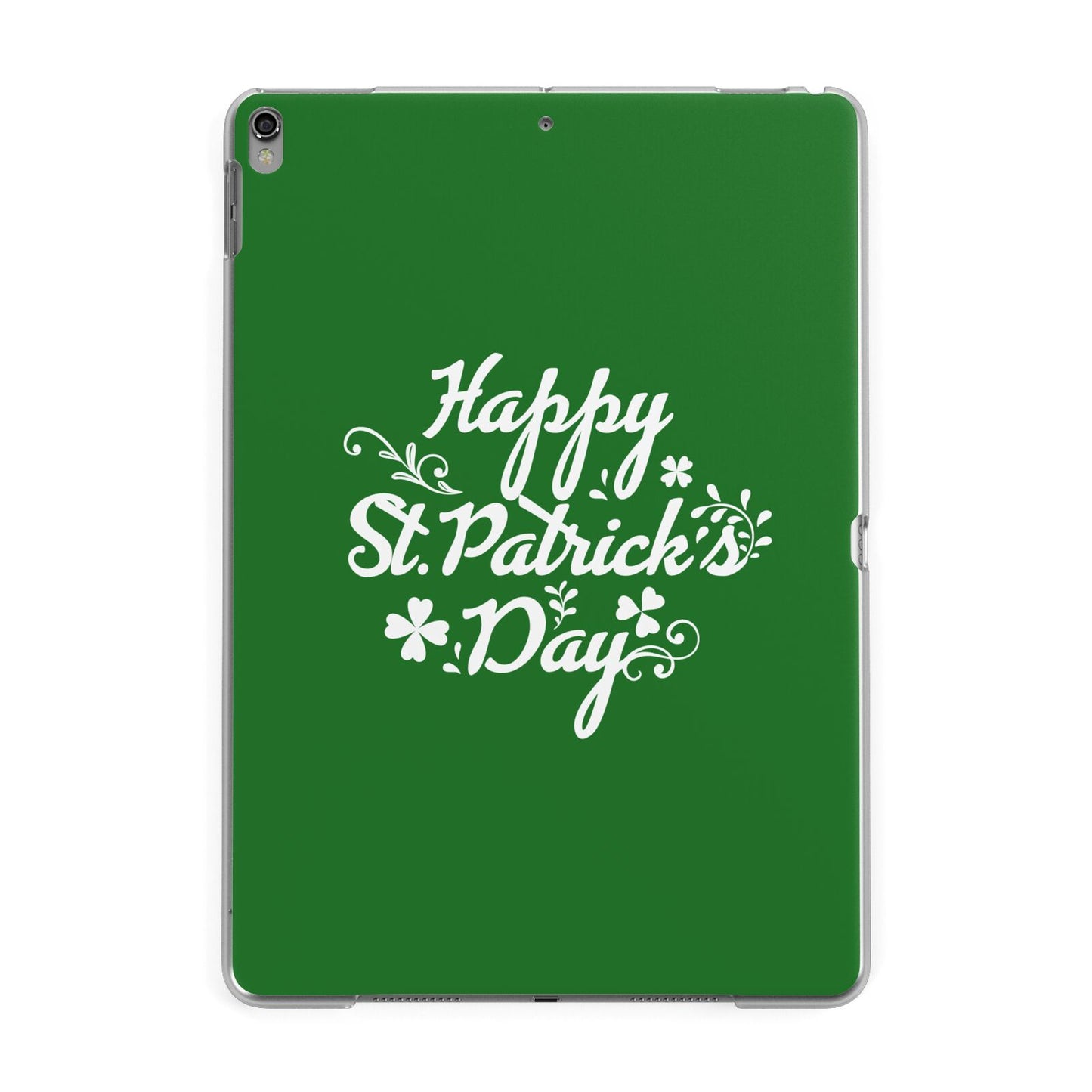 St Patricks Day Apple iPad Grey Case