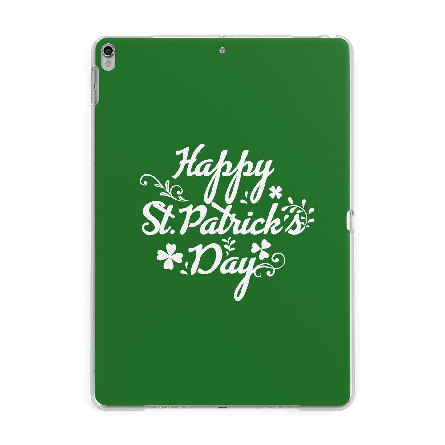 St Patricks Day Apple iPad Silver Case