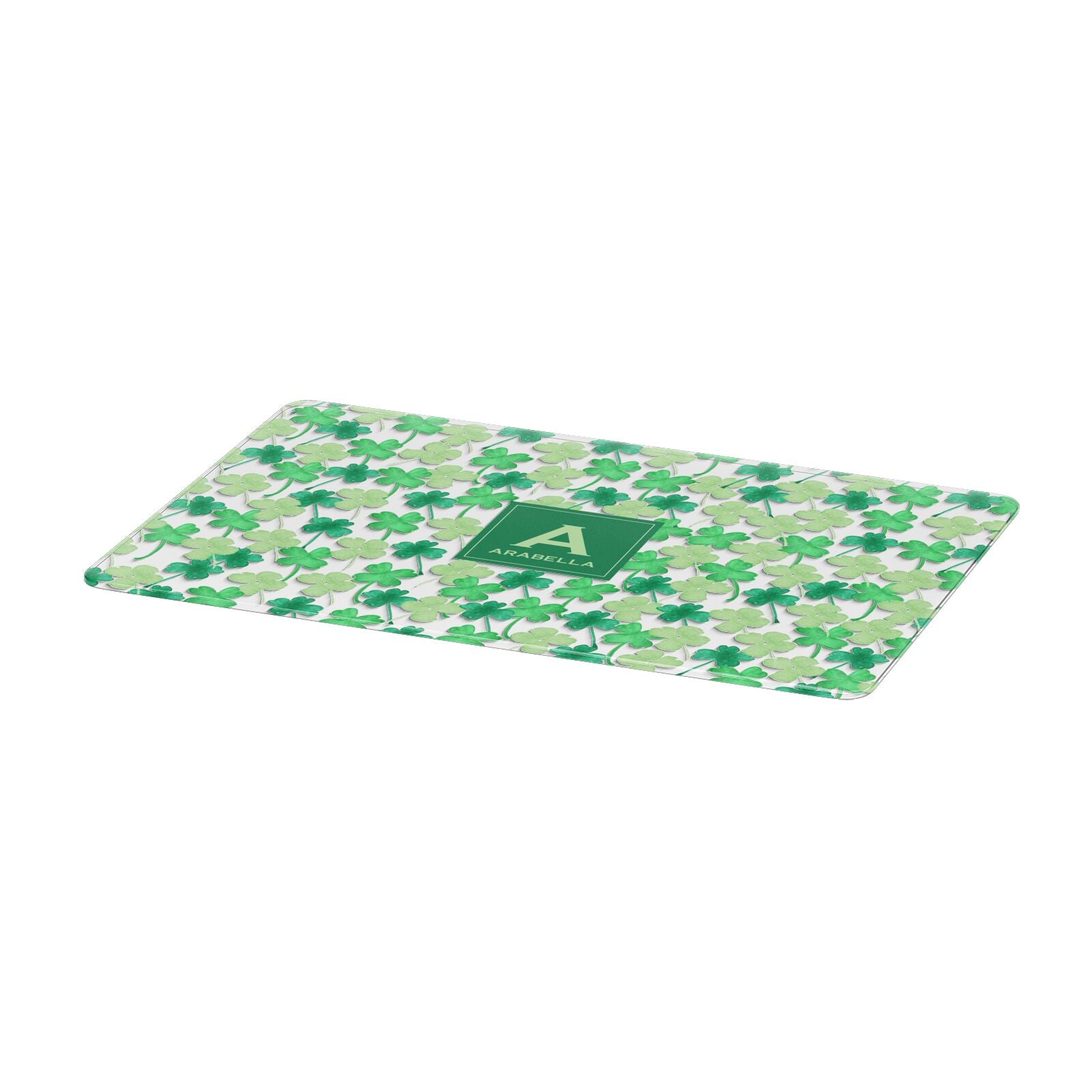 St Patricks Day Monogram Apple MacBook Case Only