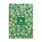 St Patricks Day Monogram Apple iPad Gold Case