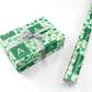 St Patricks Day Monogram Personalised Wrapping Paper