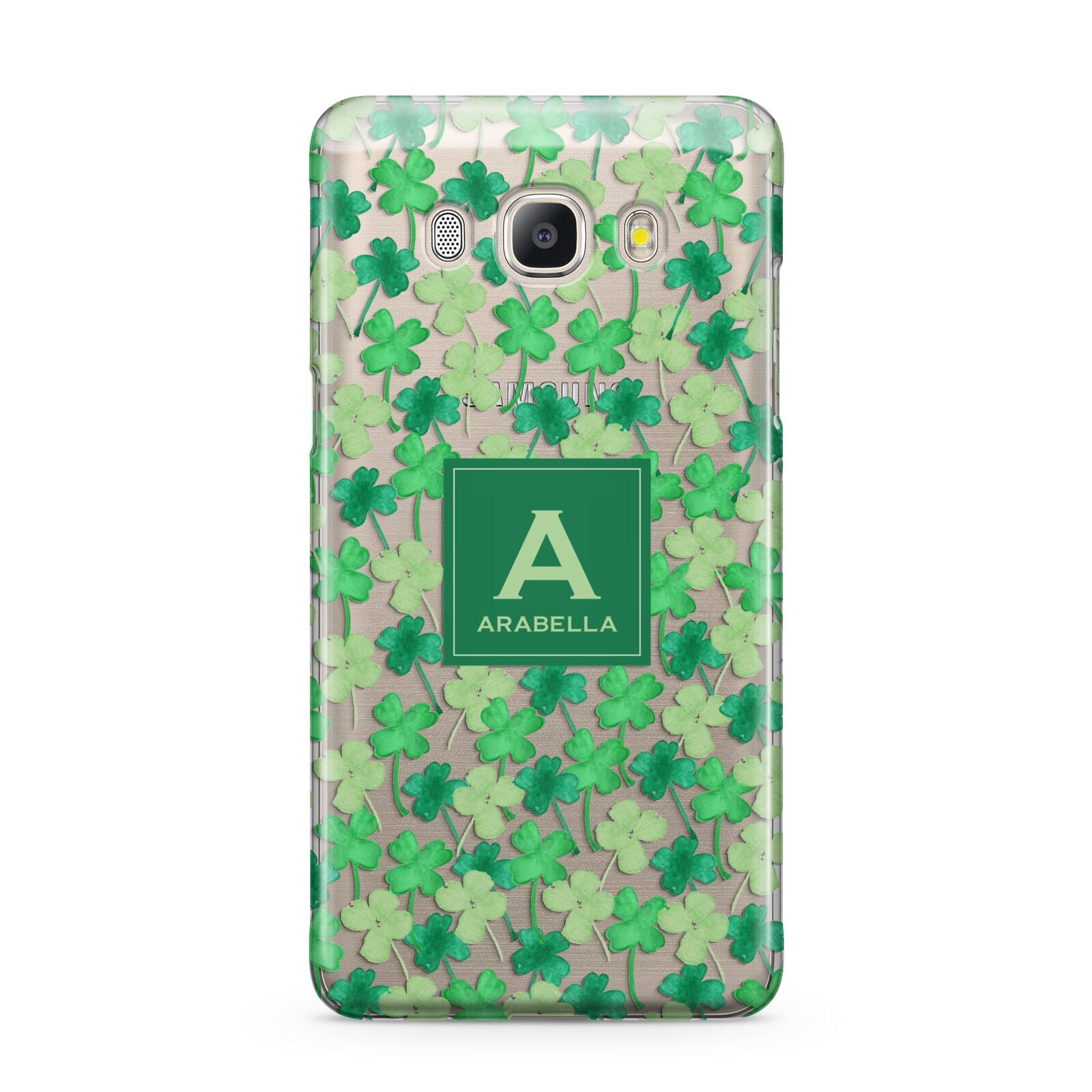 St Patricks Day Monogram Samsung Galaxy J5 2016 Case
