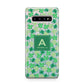 St Patricks Day Monogram Samsung Galaxy S10 Plus Case