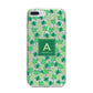St Patricks Day Monogram iPhone 7 Plus Bumper Case on Silver iPhone