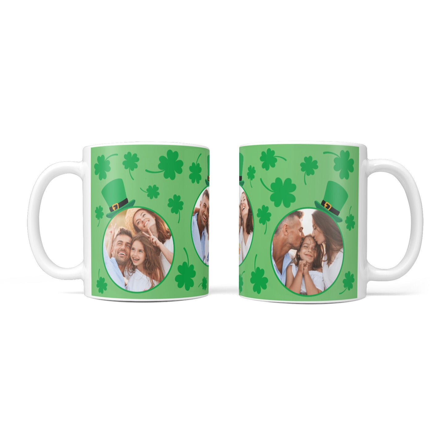 St Patricks Day Personalised Photo 10oz Mug Alternative Image 3