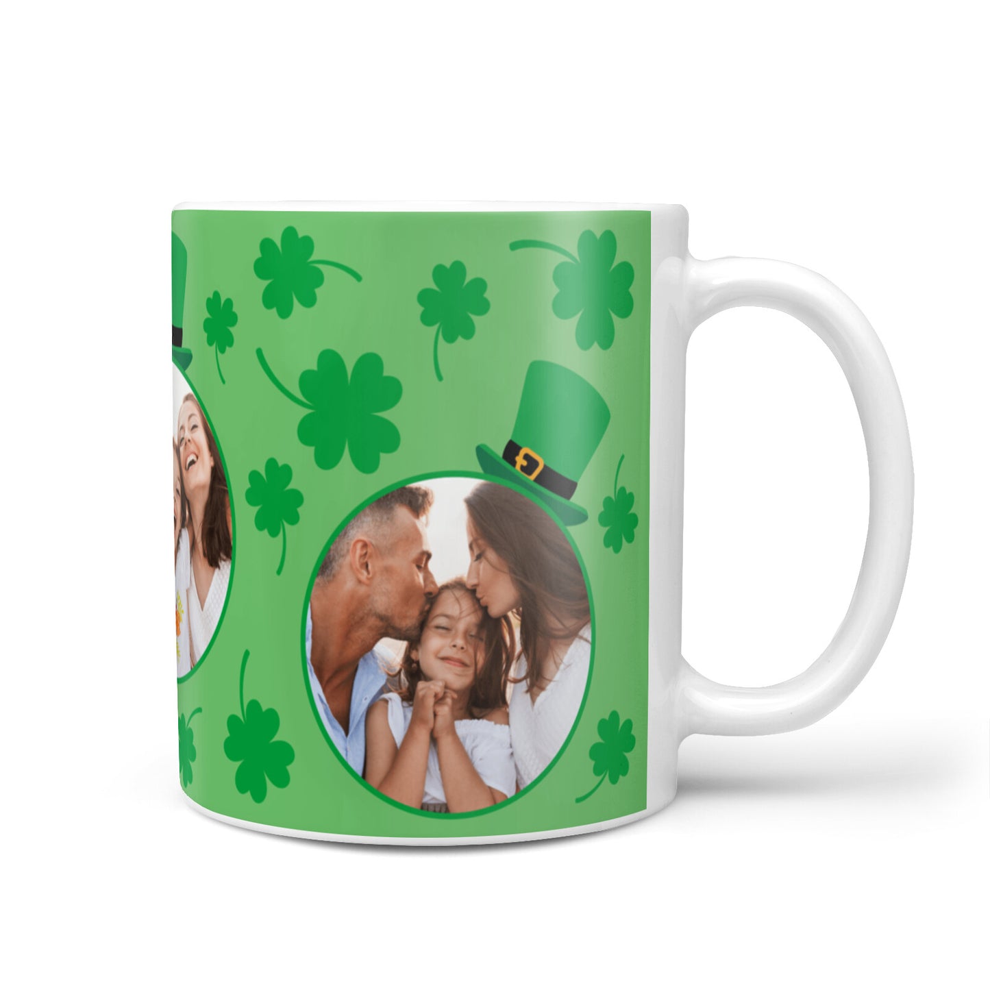 St Patricks Day Personalised Photo 10oz Mug