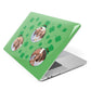 St Patricks Day Personalised Photo Apple MacBook Case Side View