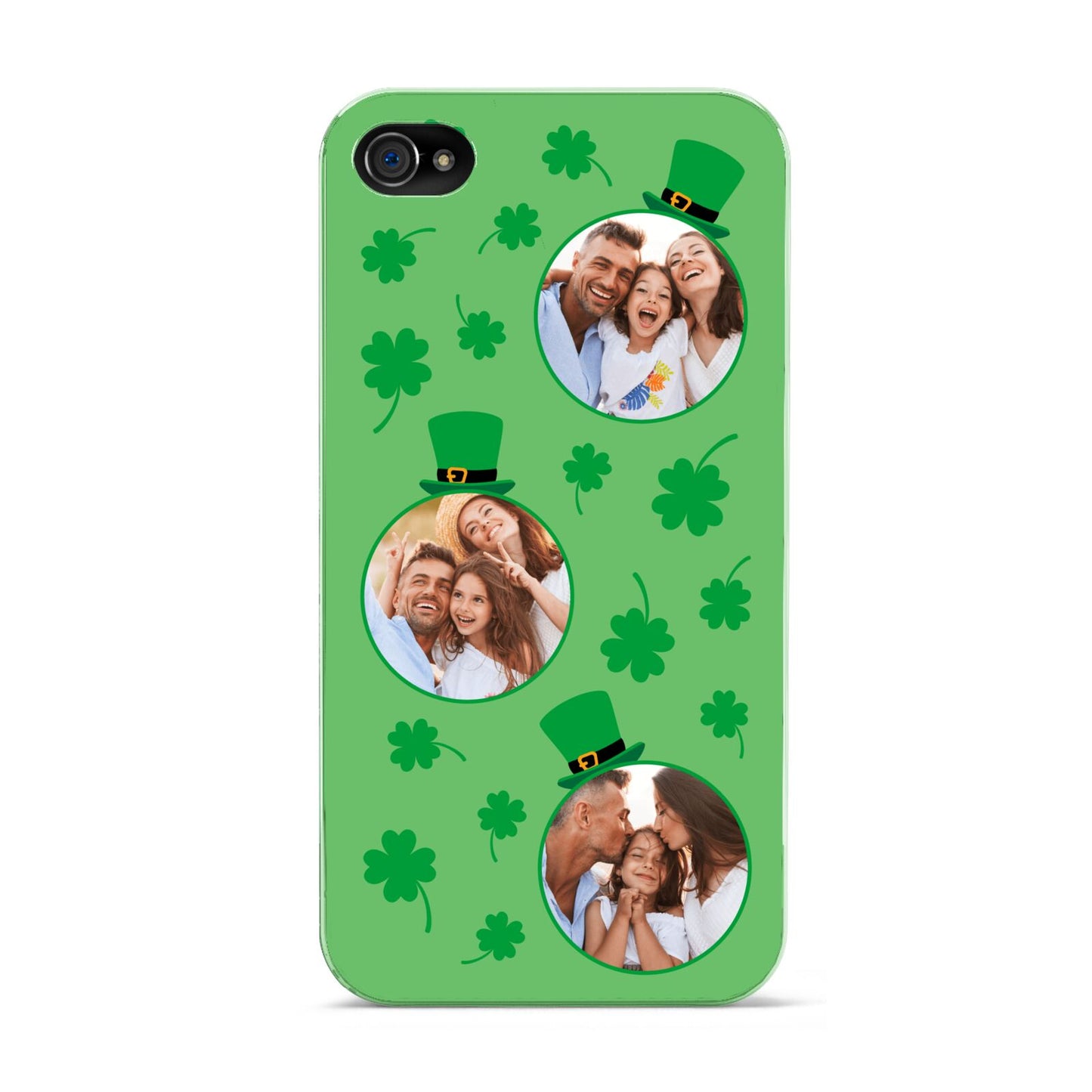 St Patricks Day Personalised Photo Apple iPhone 4s Case