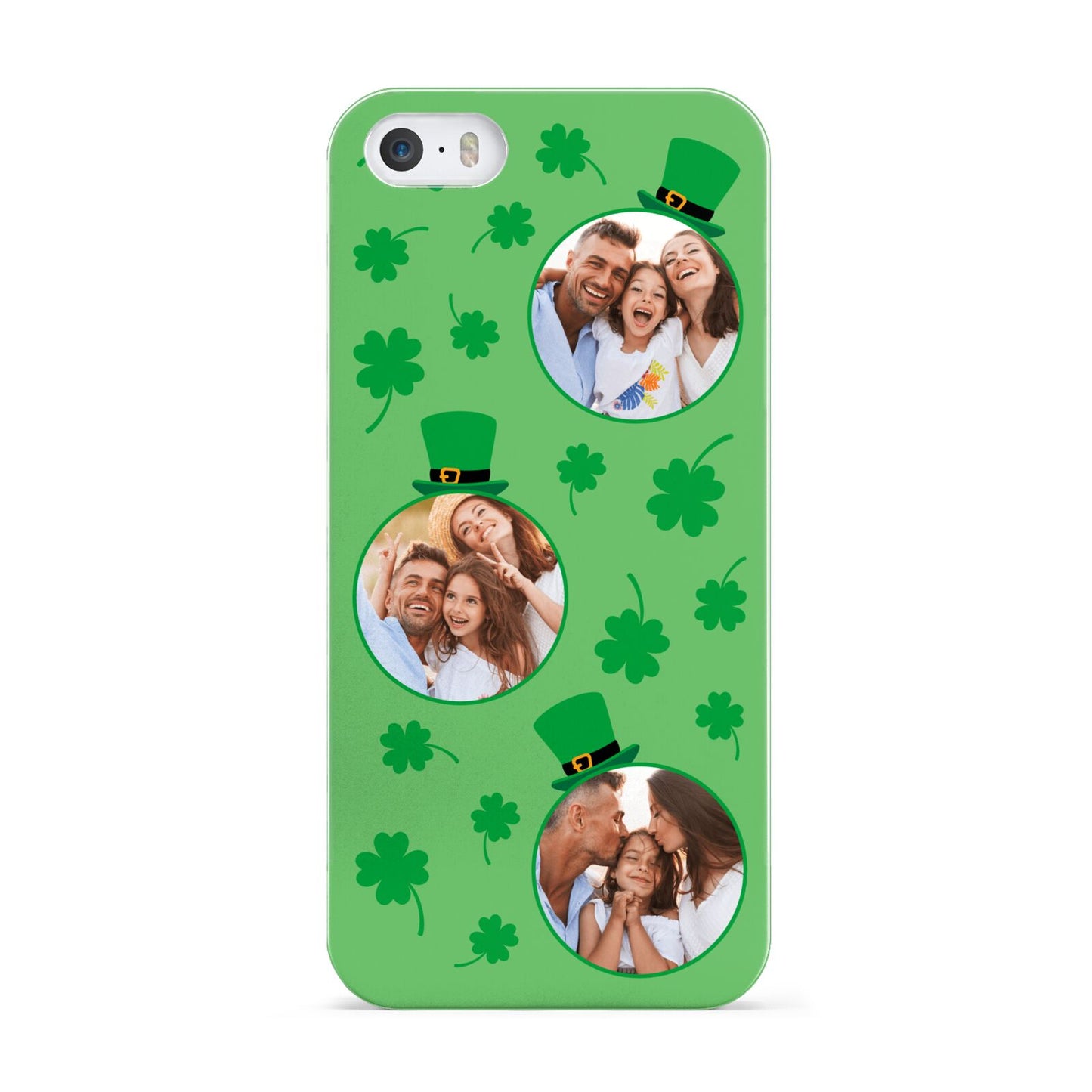 St Patricks Day Personalised Photo Apple iPhone 5 Case