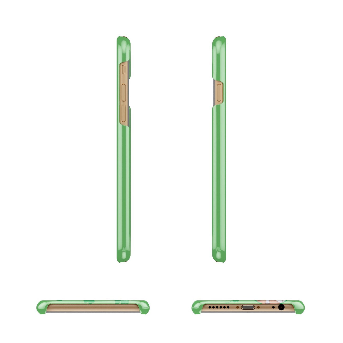 St Patricks Day Personalised Photo Apple iPhone 6 3D Wrap Snap Case Angled Images