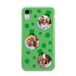 St Patricks Day Personalised Photo Apple iPhone XR White 3D Tough Case
