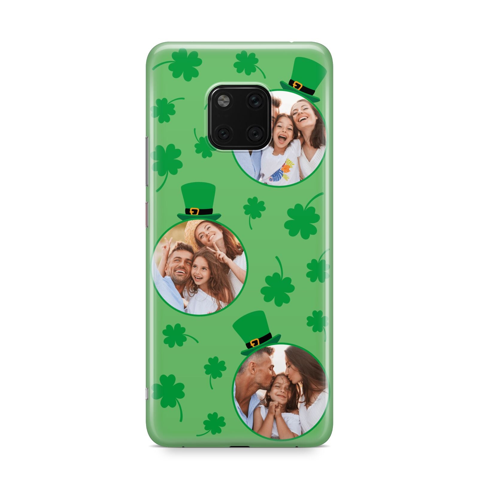St Patricks Day Personalised Photo Huawei Mate 20 Pro Phone Case