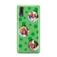 St Patricks Day Personalised Photo Huawei P20 Phone Case