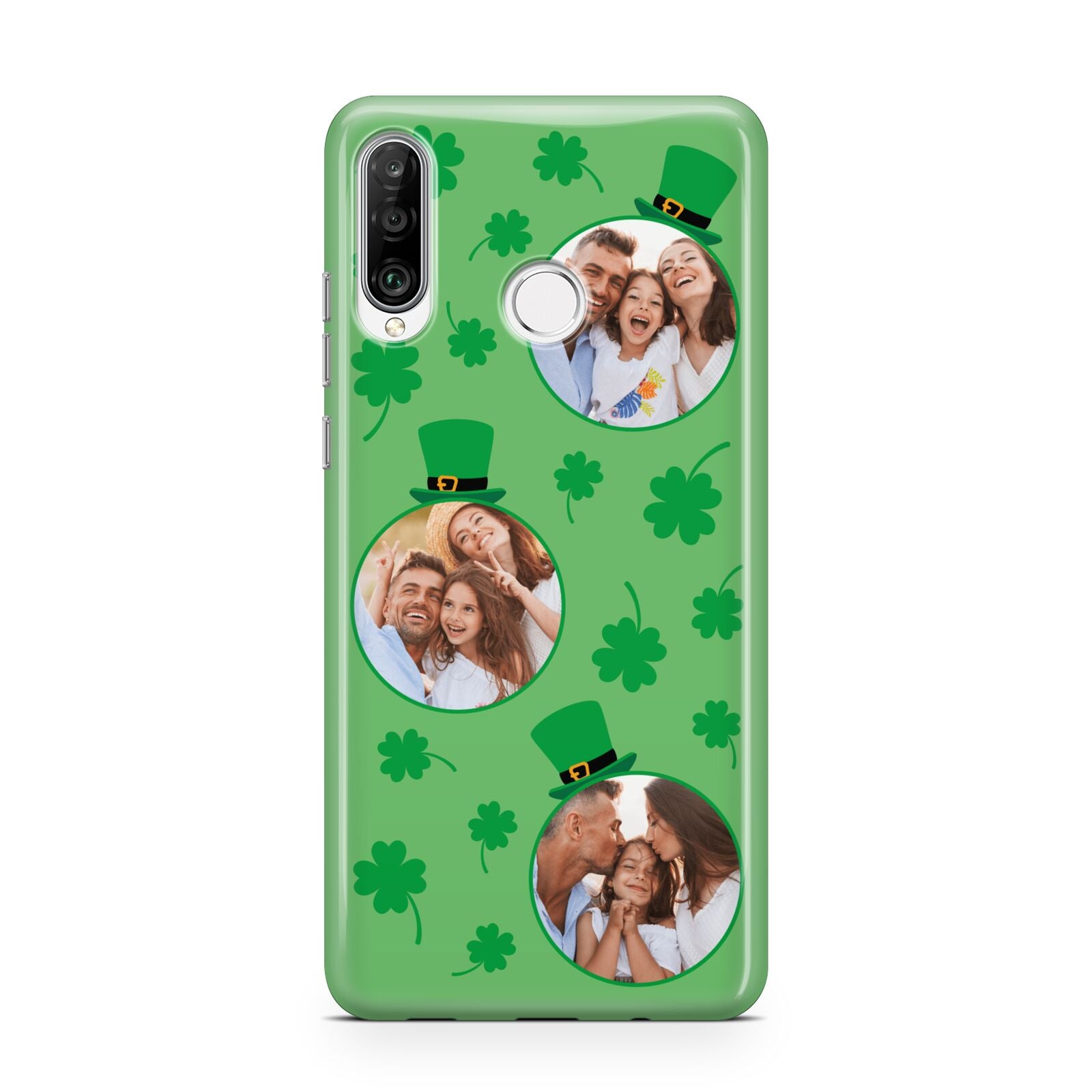 St Patricks Day Personalised Photo Huawei P30 Lite Phone Case