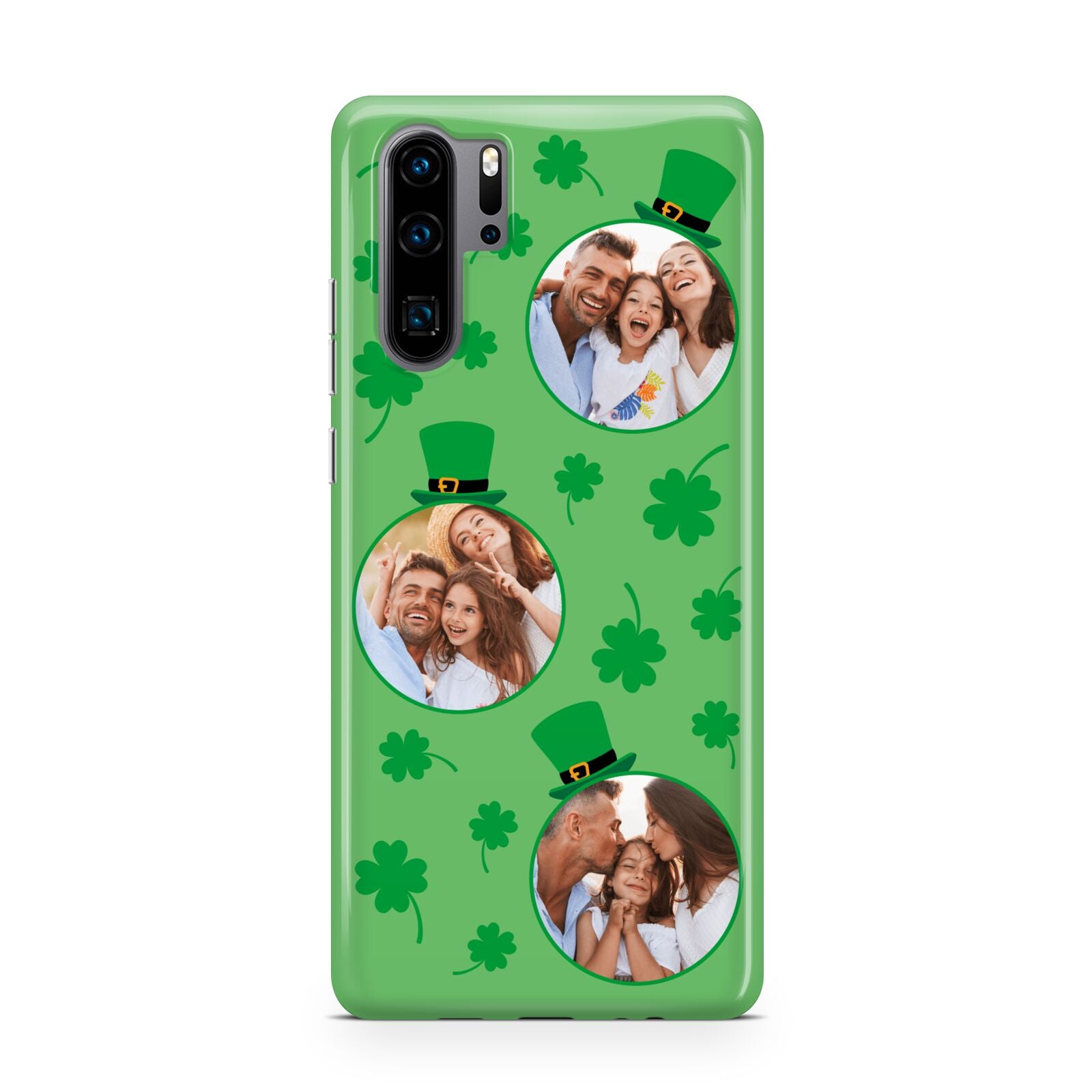 St Patricks Day Personalised Photo Huawei P30 Pro Phone Case