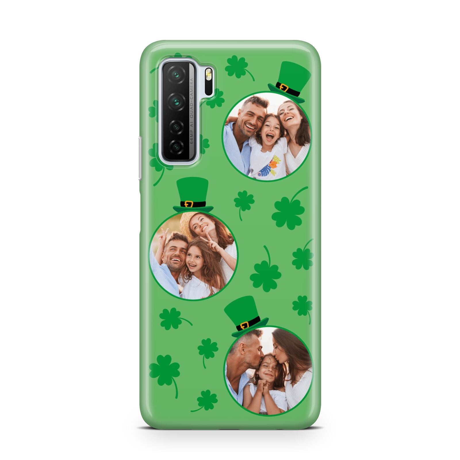St Patricks Day Personalised Photo Huawei P40 Lite 5G Phone Case