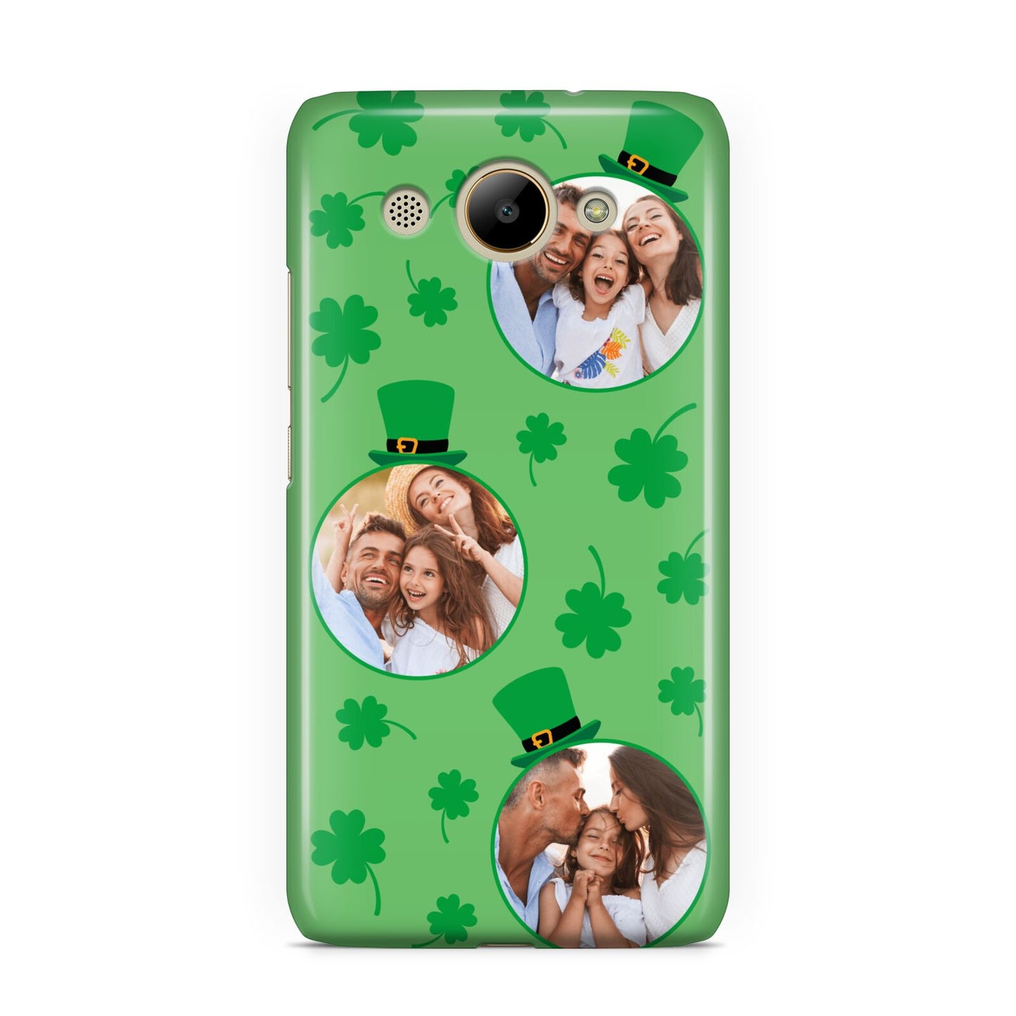 St Patricks Day Personalised Photo Huawei Y3 2017