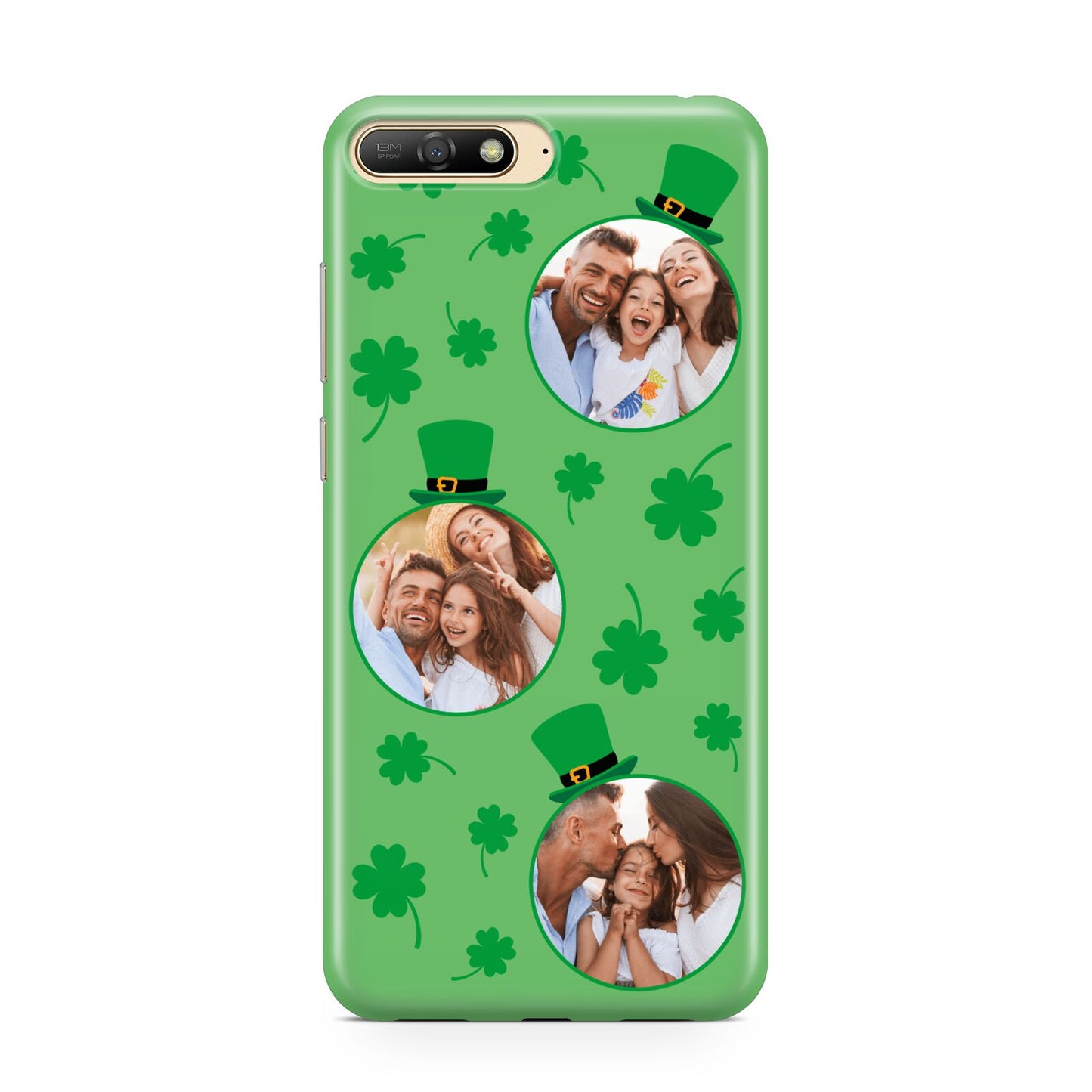 St Patricks Day Personalised Photo Huawei Y6 2018