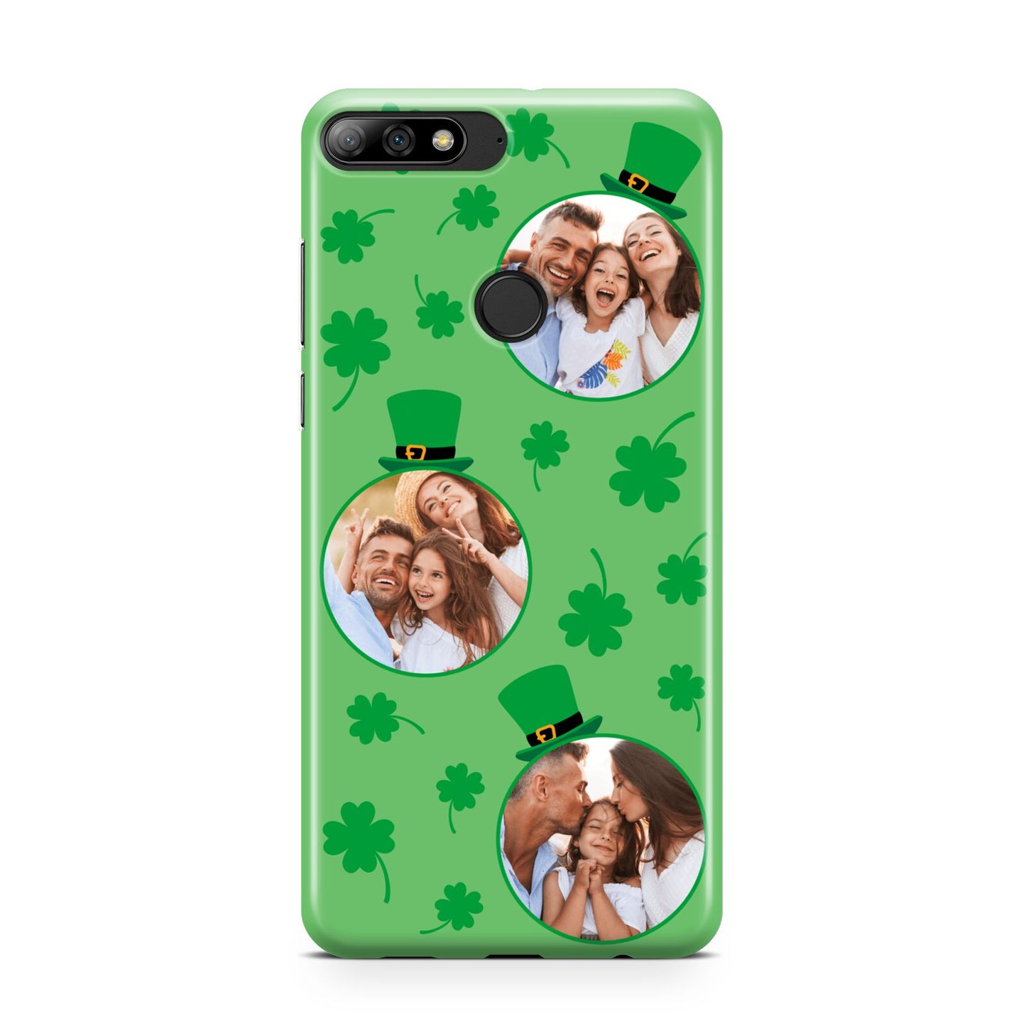 St Patricks Day Personalised Photo Huawei Y7 2018