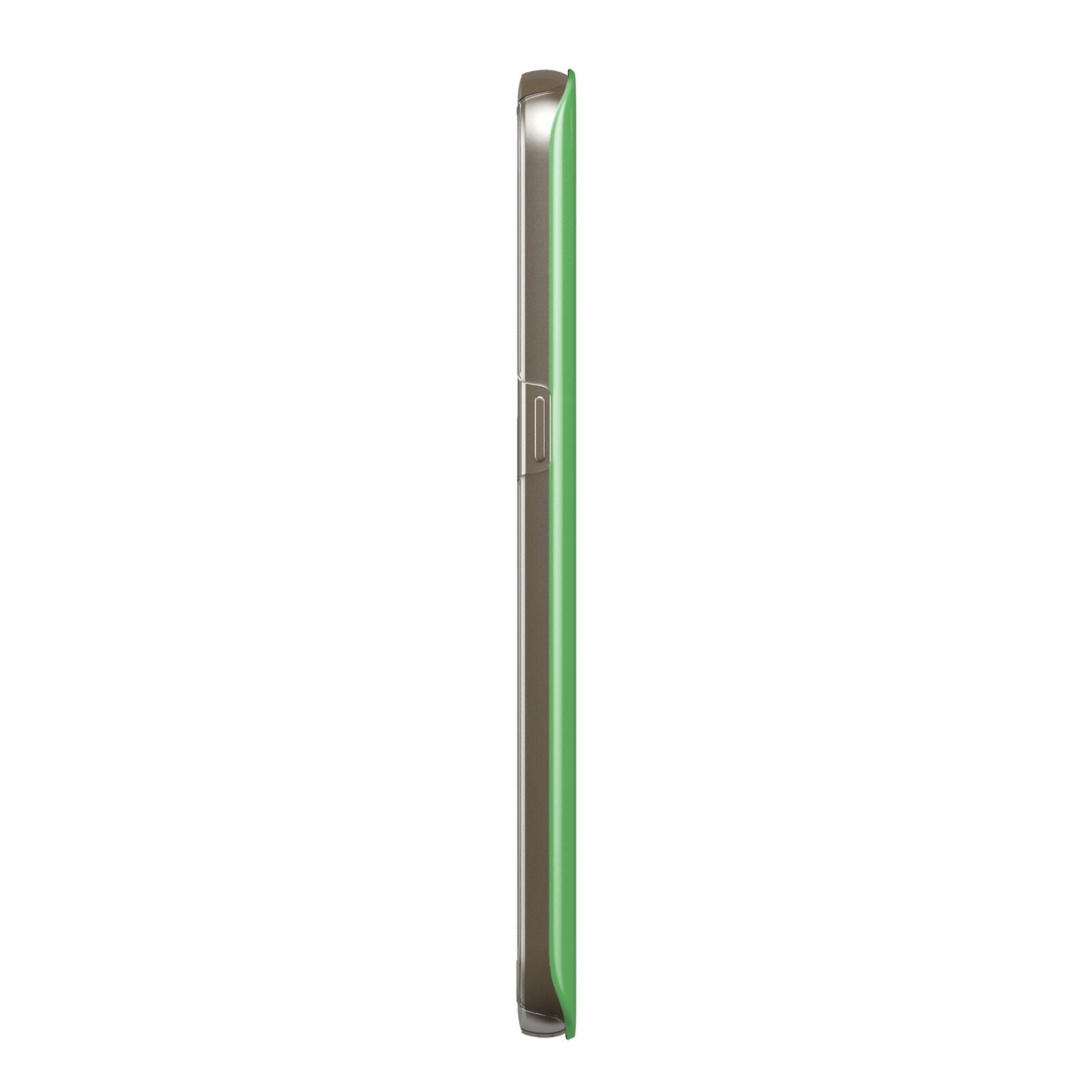St Patricks Day Personalised Photo Protective Samsung Galaxy Case Side Angle