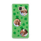 St Patricks Day Personalised Photo Samsung Galaxy A9 2016 Case on gold phone