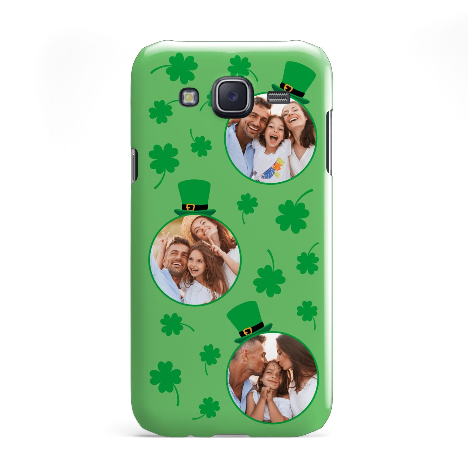 St Patricks Day Personalised Photo Samsung Galaxy J5 Case