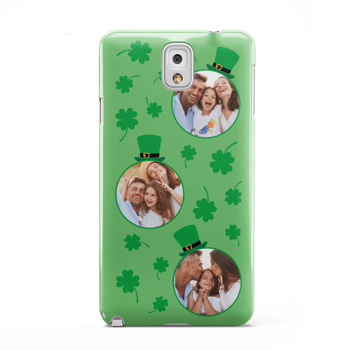 St Patricks Day Personalised Photo Samsung Galaxy Note 3 Case