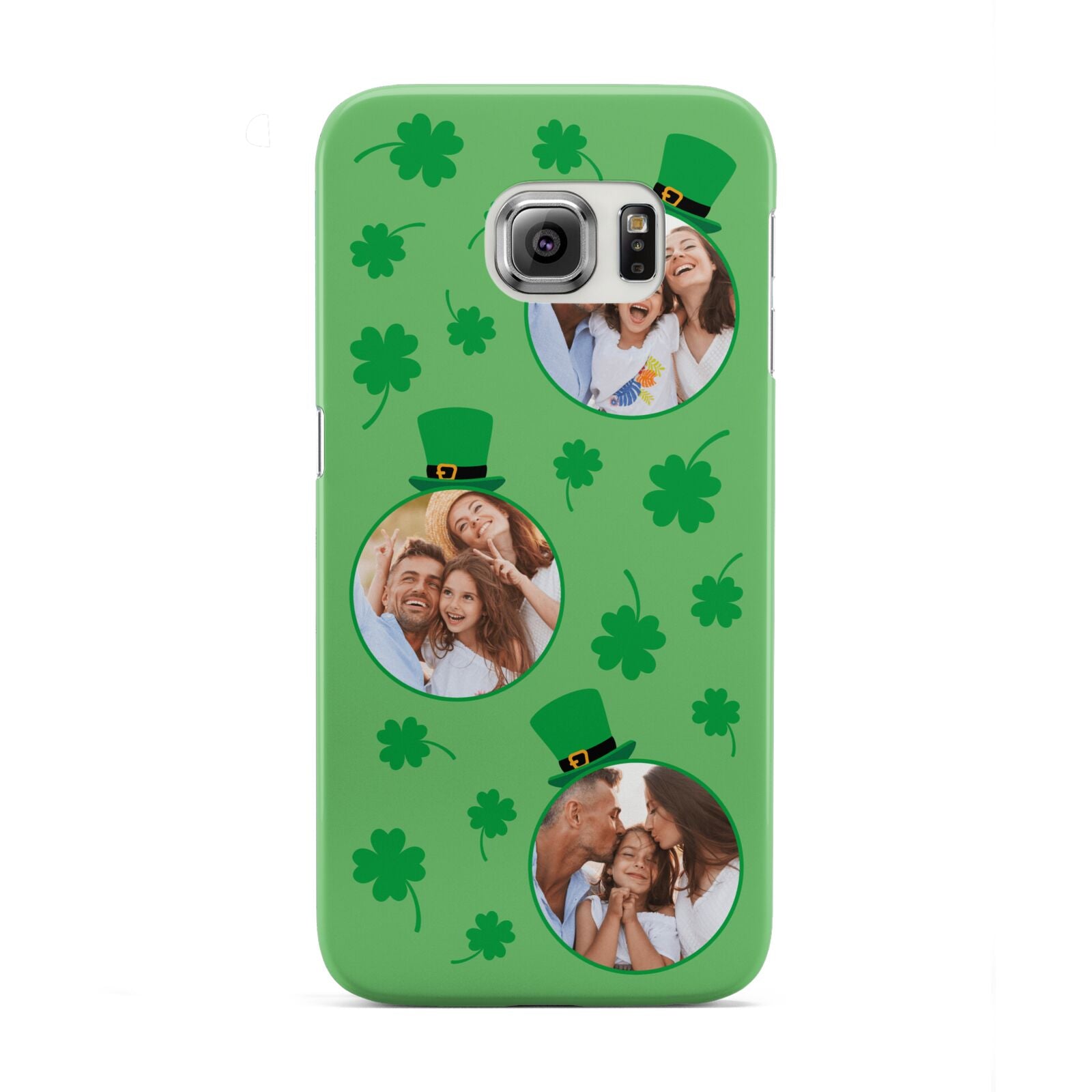St Patricks Day Personalised Photo Samsung Galaxy S6 Edge Case
